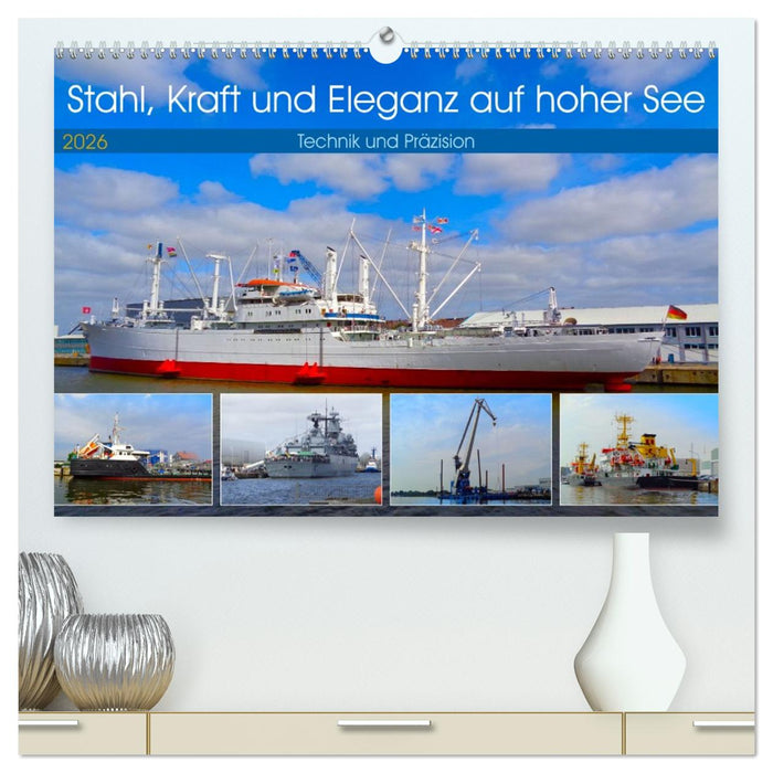 Stahl, Kraft und Eleganz auf hoher See (CALVENDO Premium Wandkalender 2026)