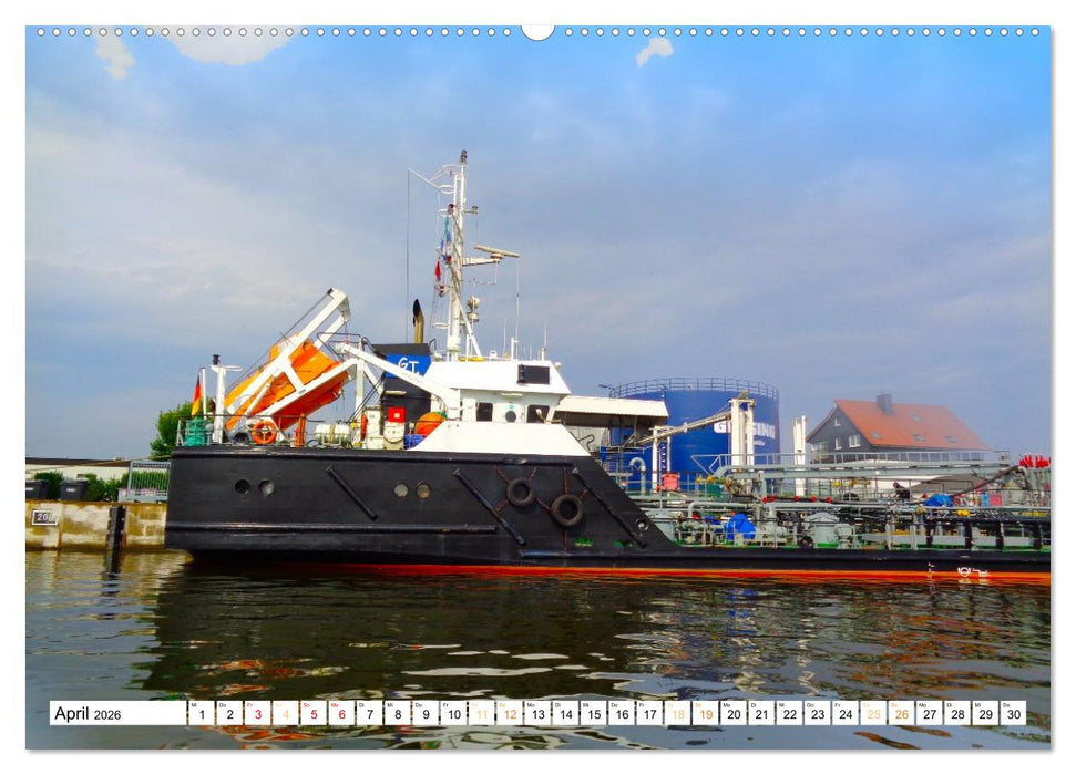 Stahl, Kraft und Eleganz auf hoher See (CALVENDO Premium Wandkalender 2026)
