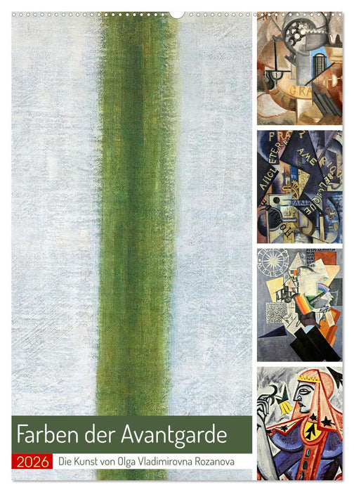 Farben der Avantgarde (CALVENDO Wandkalender 2026)