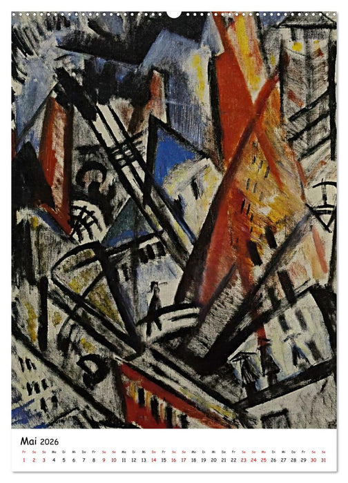 Farben der Avantgarde (CALVENDO Wandkalender 2026)