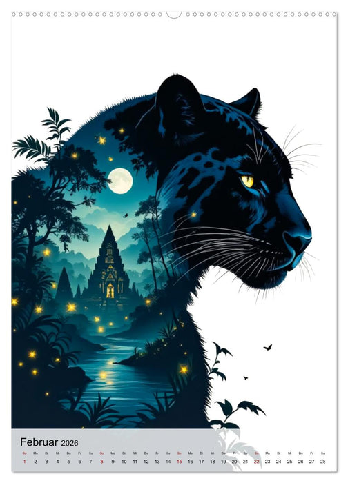 Im Bann der Wildnis (CALVENDO Wandkalender 2026)