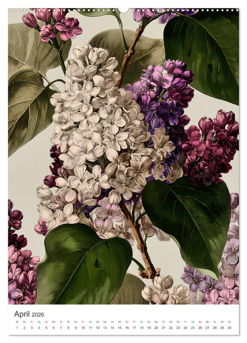 Zeitlose Blütenpracht (CALVENDO Wandkalender 2026)