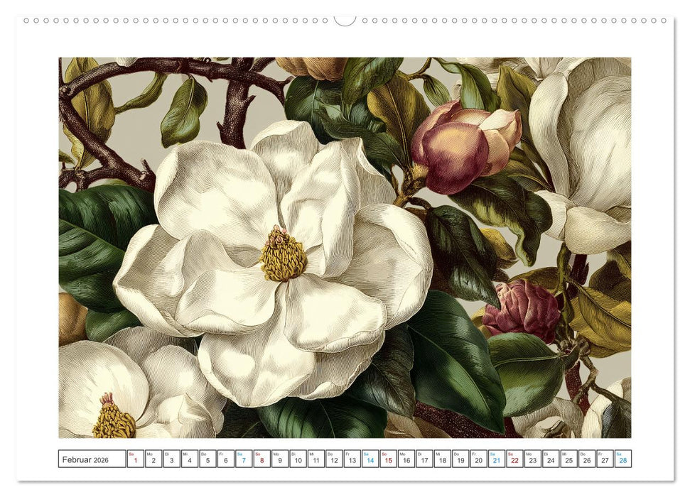 Florale Meisterwerke (CALVENDO Wandkalender 2026)