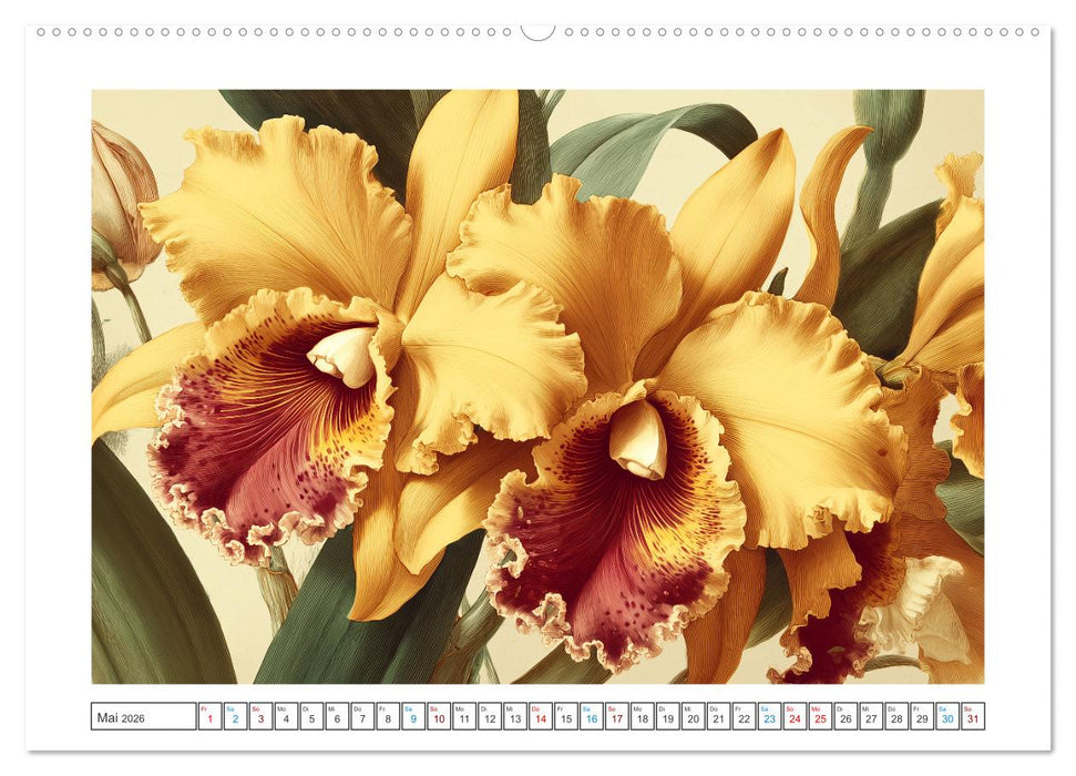 Florale Meisterwerke (CALVENDO Wandkalender 2026)