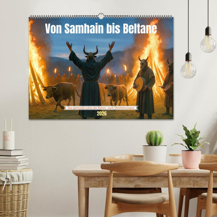 Von Samhain bis Beltane (CALVENDO Wandkalender 2026)