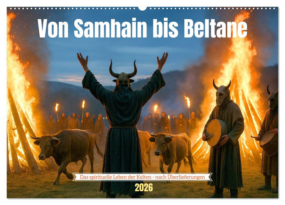 Von Samhain bis Beltane (CALVENDO Wandkalender 2026)