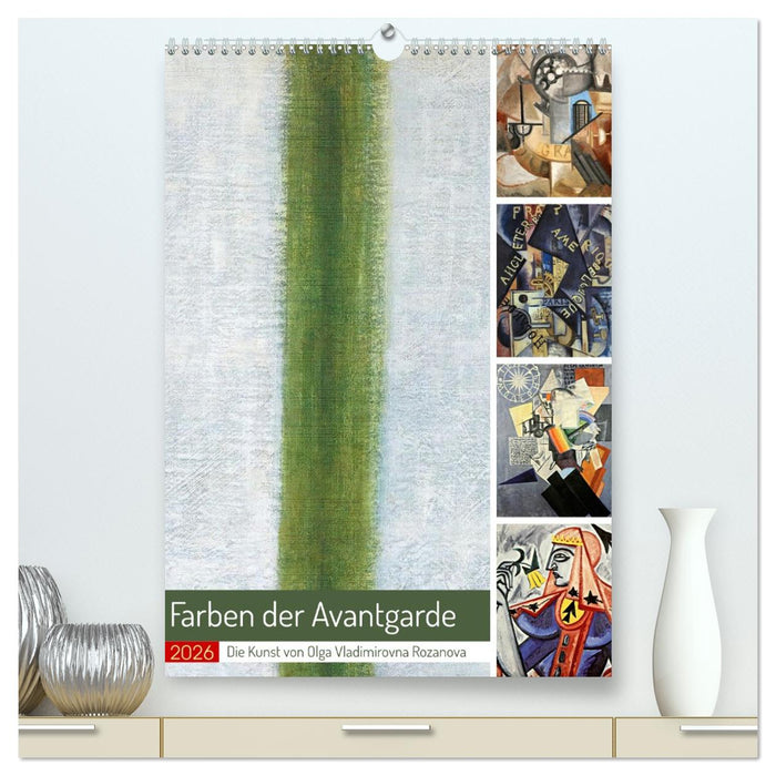 Farben der Avantgarde (CALVENDO Premium Wandkalender 2026)