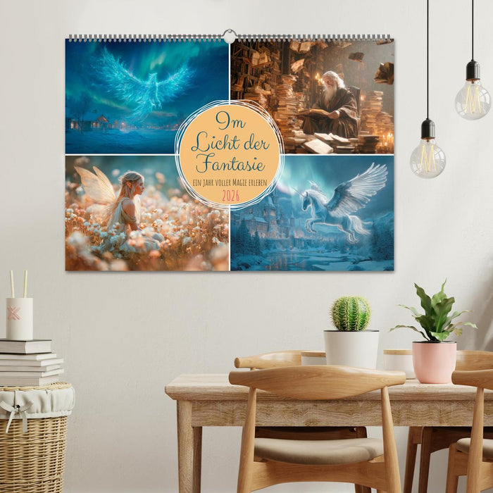 Im Licht der Fantasie (CALVENDO Wandkalender 2026)