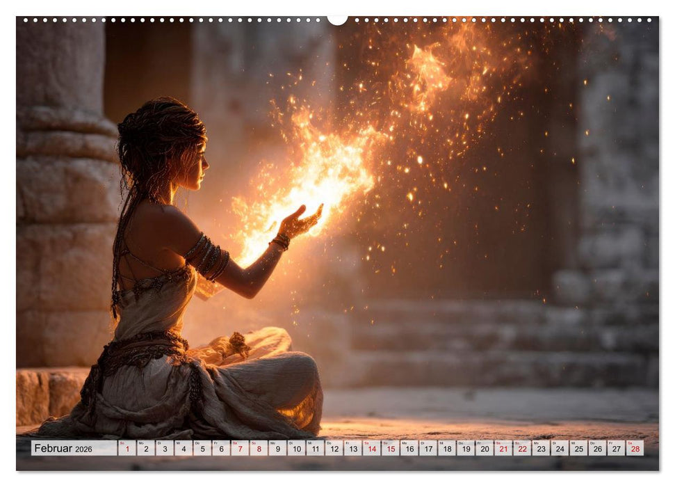 Im Licht der Fantasie (CALVENDO Wandkalender 2026)