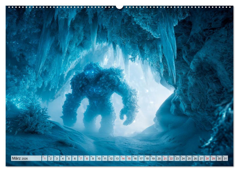 Im Licht der Fantasie (CALVENDO Wandkalender 2026)