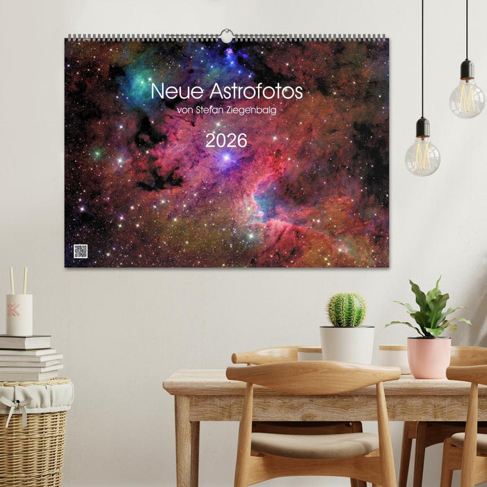 Neue Astrofotos von Stefan Ziegenbalg (CALVENDO Wandkalender 2026)
