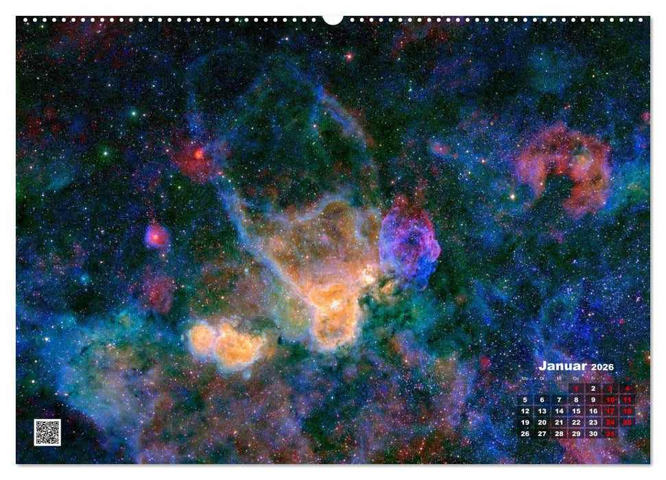Neue Astrofotos von Stefan Ziegenbalg (CALVENDO Wandkalender 2026)