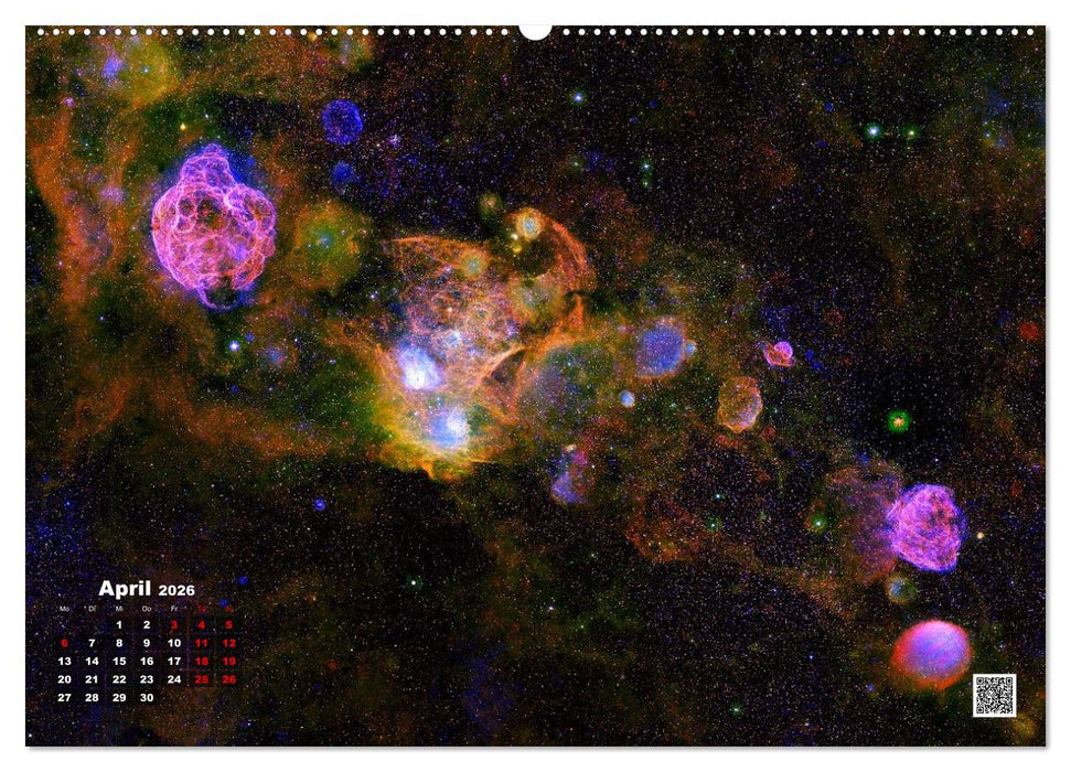 Neue Astrofotos von Stefan Ziegenbalg (CALVENDO Wandkalender 2026)