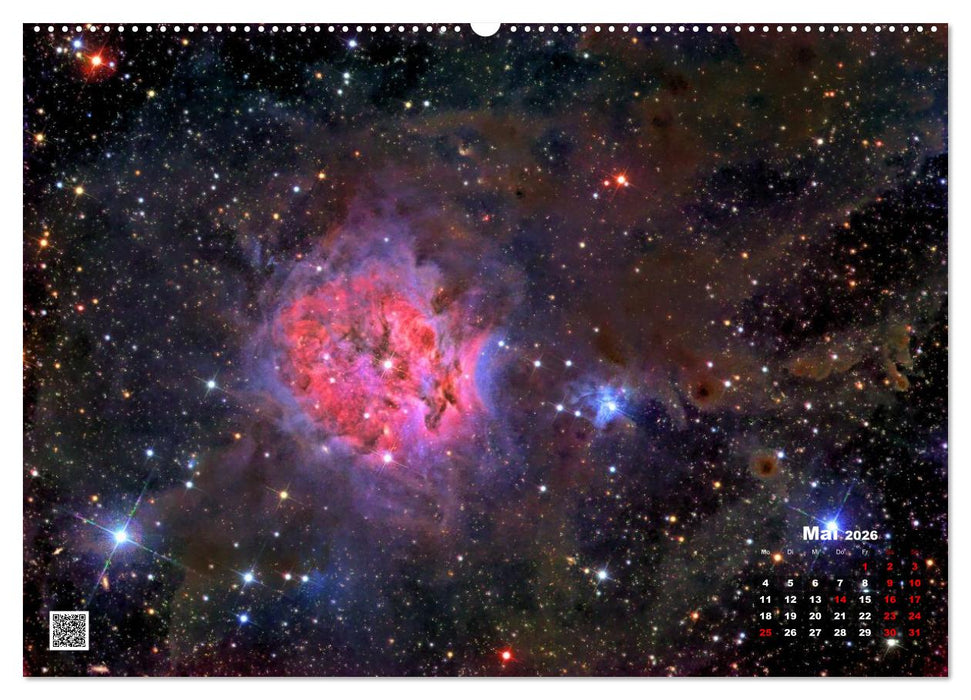 Neue Astrofotos von Stefan Ziegenbalg (CALVENDO Wandkalender 2026)