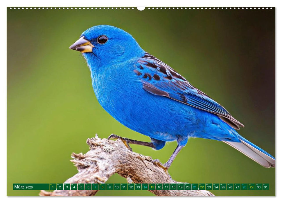 Die Welt in Blau (CALVENDO Wandkalender 2026)