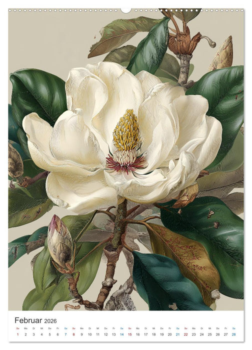 Zeitlose Blütenpracht (CALVENDO Premium Wandkalender 2026)