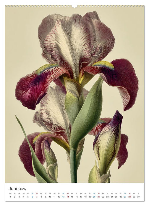 Zeitlose Blütenpracht (CALVENDO Premium Wandkalender 2026)