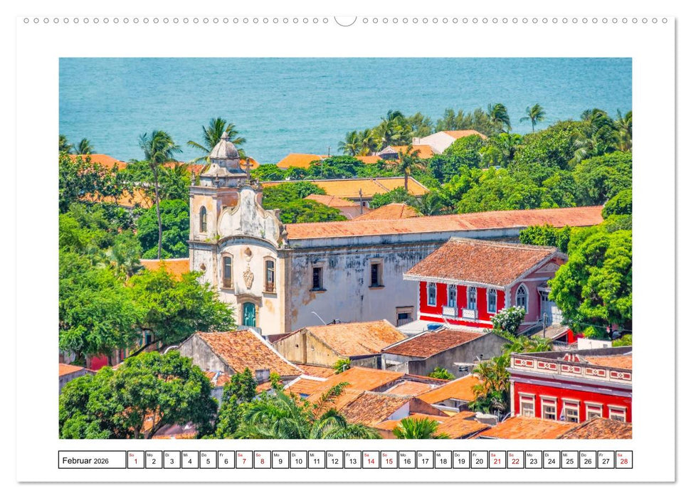 Olinda - eine der ältesten StädteRecifes (CALVENDO Wandkalender 2026)