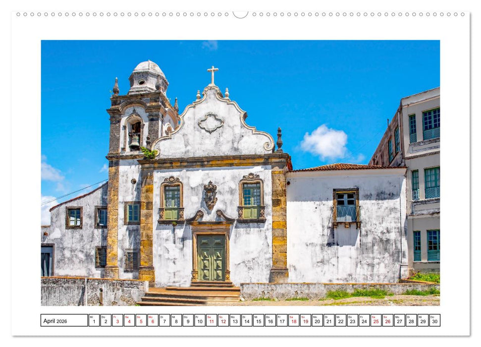 Olinda - eine der ältesten StädteRecifes (CALVENDO Wandkalender 2026)