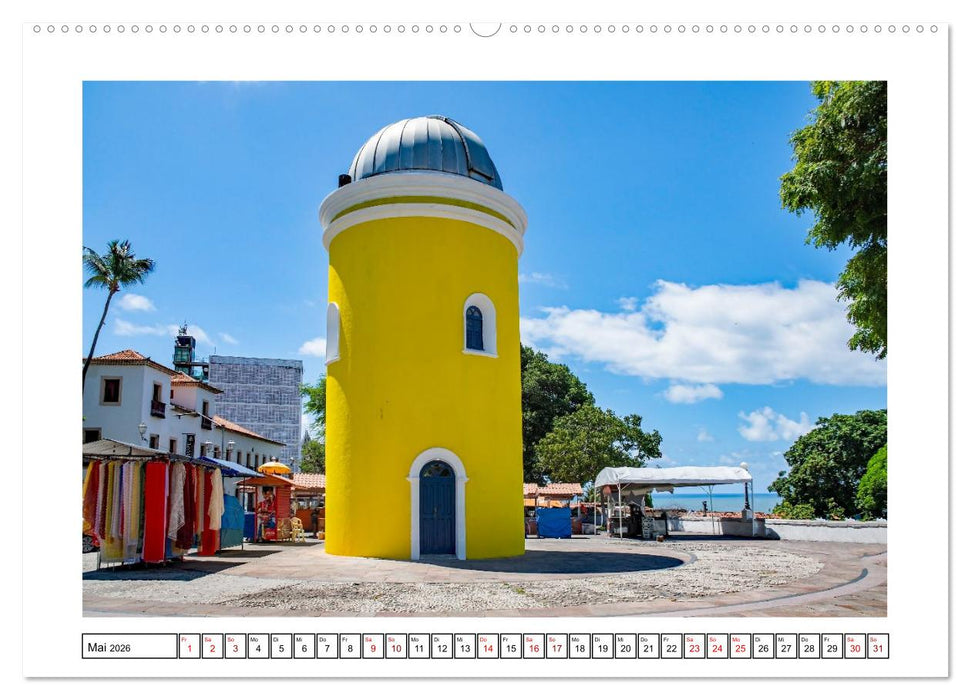 Olinda - eine der ältesten StädteRecifes (CALVENDO Wandkalender 2026)