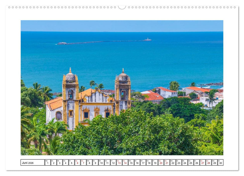 Olinda - eine der ältesten StädteRecifes (CALVENDO Wandkalender 2026)