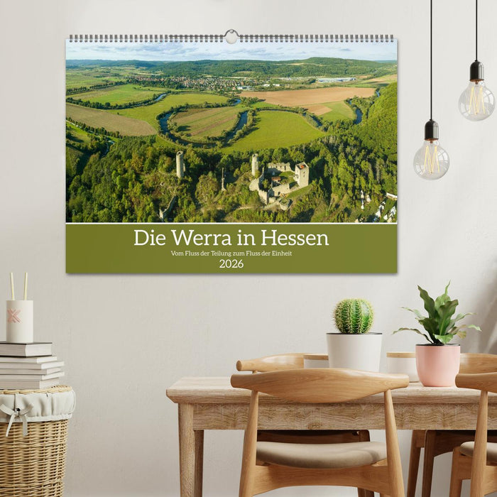 Die Werra in Hessen (CALVENDO Wandkalender 2026)