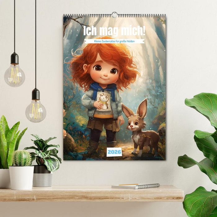Ich mag mich! Kleine Zaubersätze für große Helden (CALVENDO Wandkalender 2026)