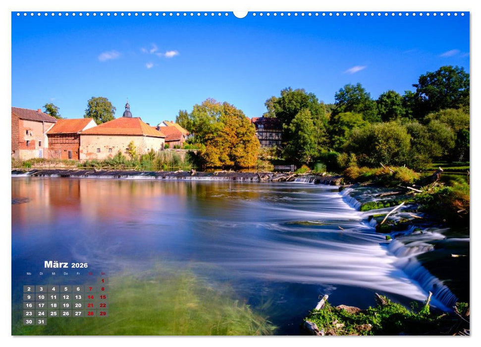 Die Werra in Hessen (CALVENDO Premium Wandkalender 2026)
