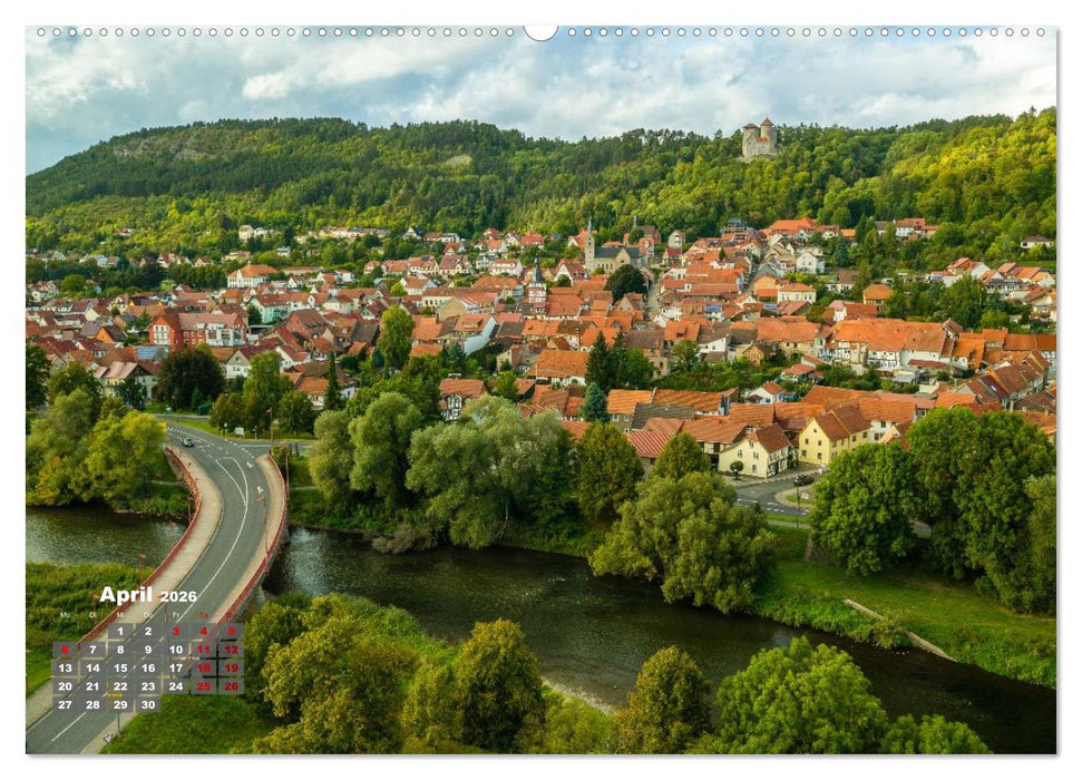 Die Werra in Hessen (CALVENDO Premium Wandkalender 2026)