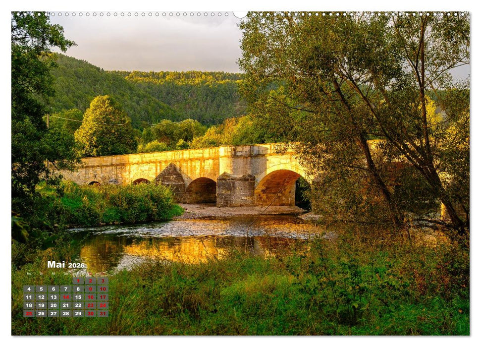 Die Werra in Hessen (CALVENDO Premium Wandkalender 2026)
