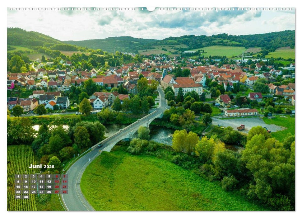 Die Werra in Hessen (CALVENDO Premium Wandkalender 2026)