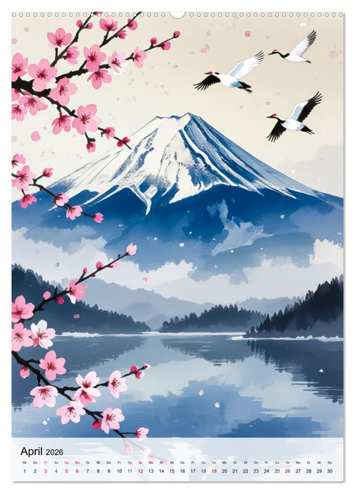 Kulturelle Schätze in Aquarell (CALVENDO Premium Wandkalender 2026)