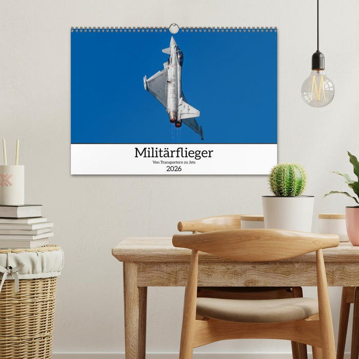 Militärflieger (CALVENDO Wandkalender 2026)