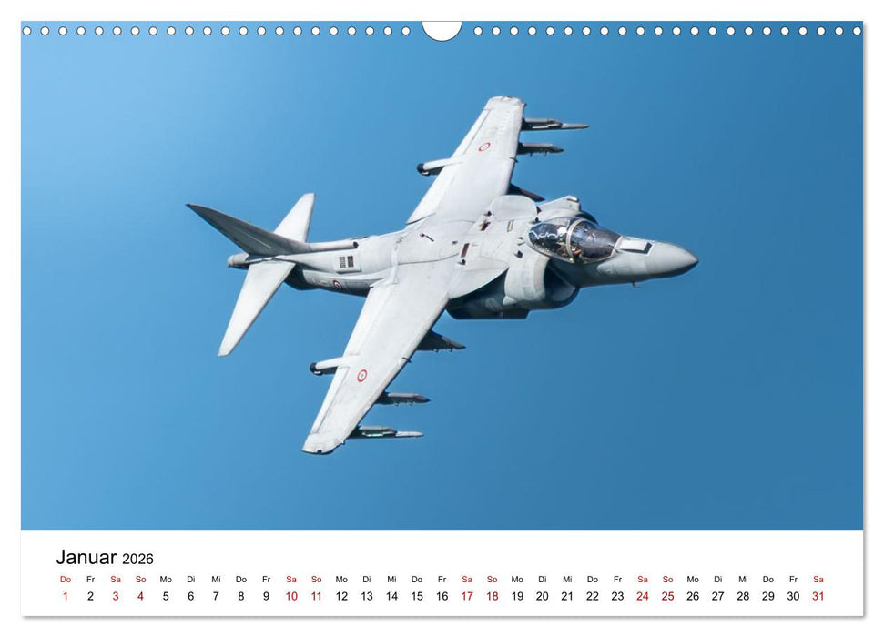 Militärflieger (CALVENDO Wandkalender 2026)