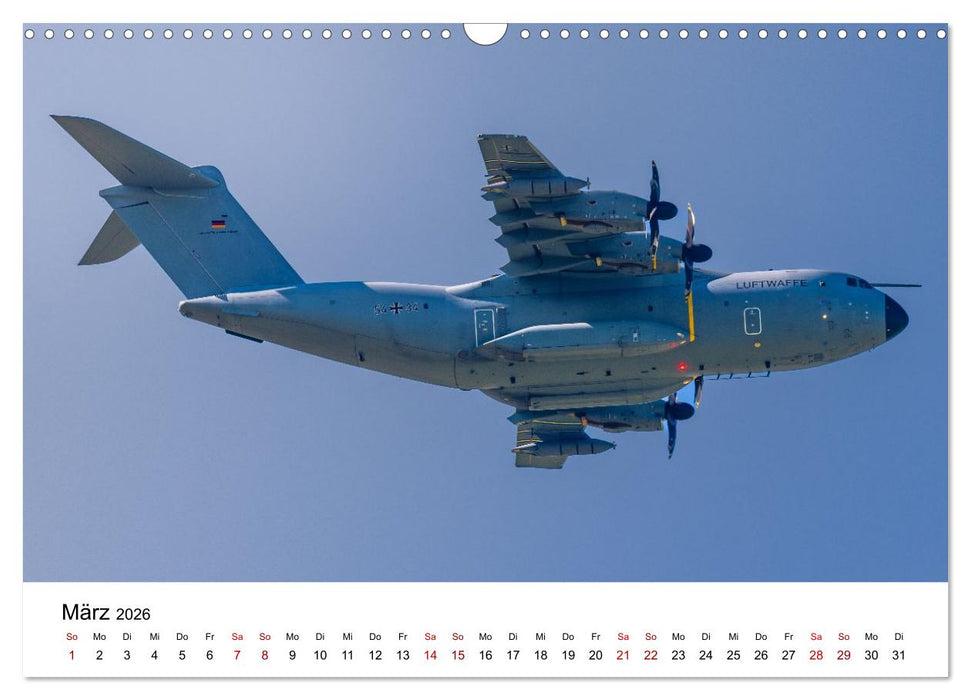 Militärflieger (CALVENDO Wandkalender 2026)