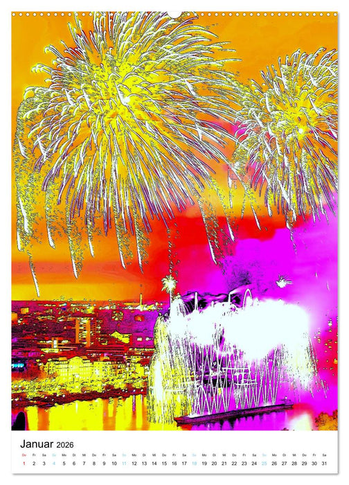 Köln "in Hochform" (CALVENDO Premium Wandkalender 2026)