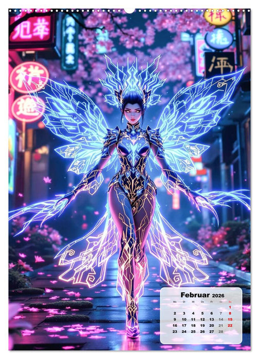 Geflügelte Träume (CALVENDO Premium Wandkalender 2026)