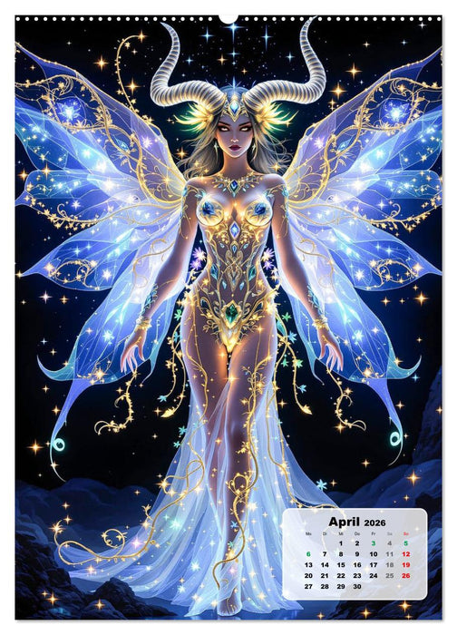 Geflügelte Träume (CALVENDO Premium Wandkalender 2026)