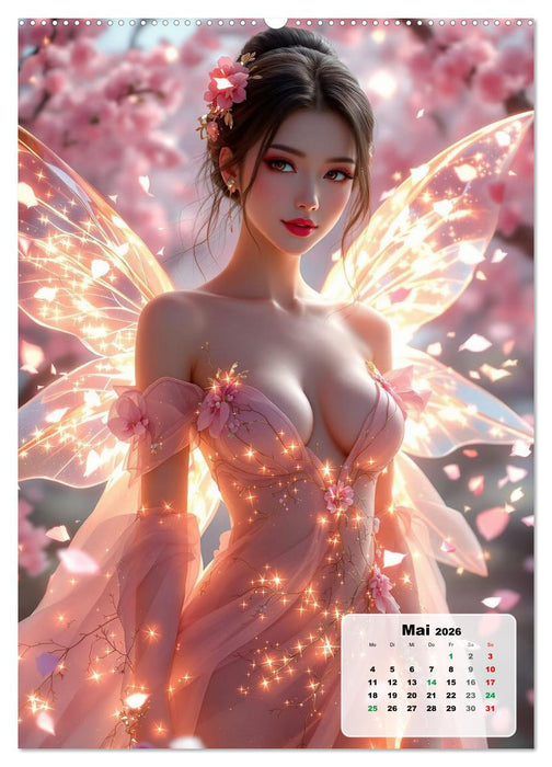 Geflügelte Träume (CALVENDO Premium Wandkalender 2026)