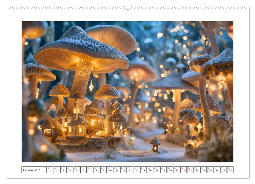 Elfen, Zauber, Drachen (CALVENDO Wandkalender 2026)