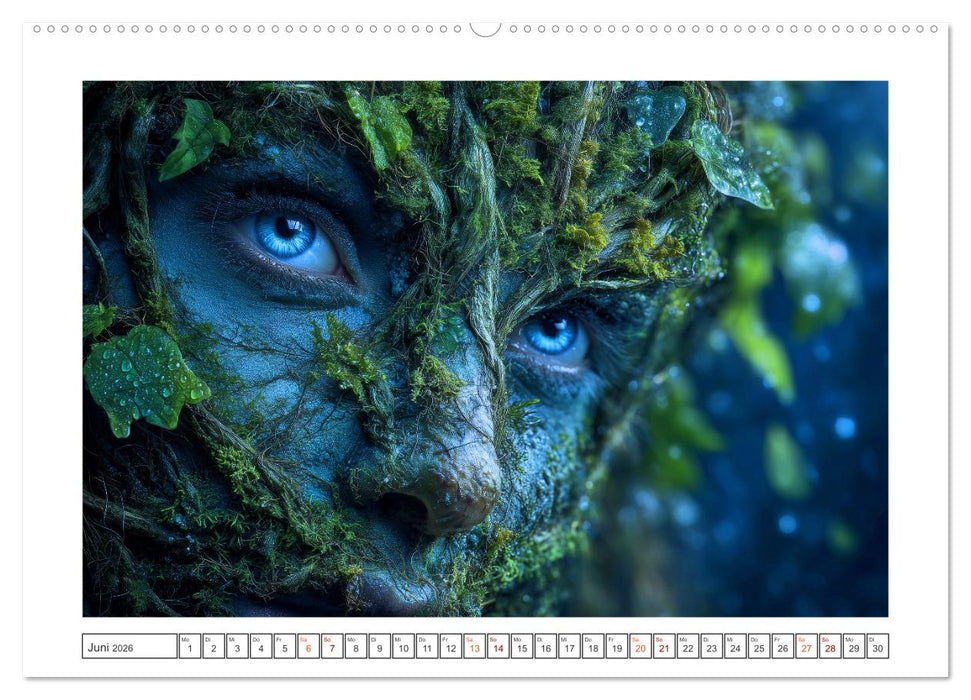 Elfen, Zauber, Drachen (CALVENDO Wandkalender 2026)