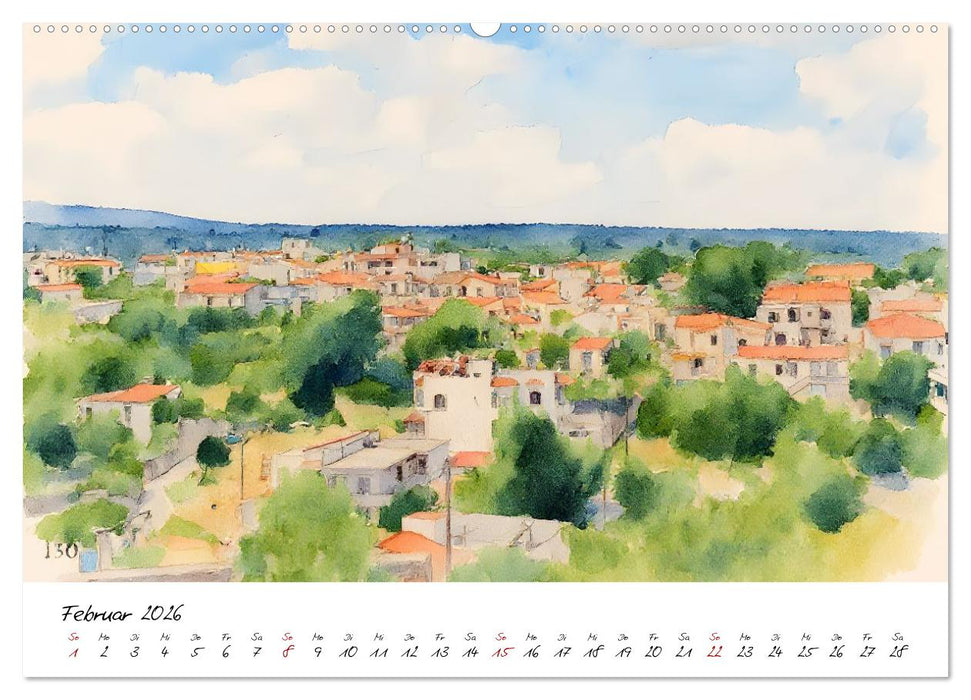 Kretas einladende Urlaubsorte (CALVENDO Premium Wandkalender 2026)