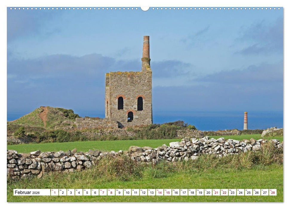 Faszinierende Ansichten von Cornwall (CALVENDO Wandkalender 2026)