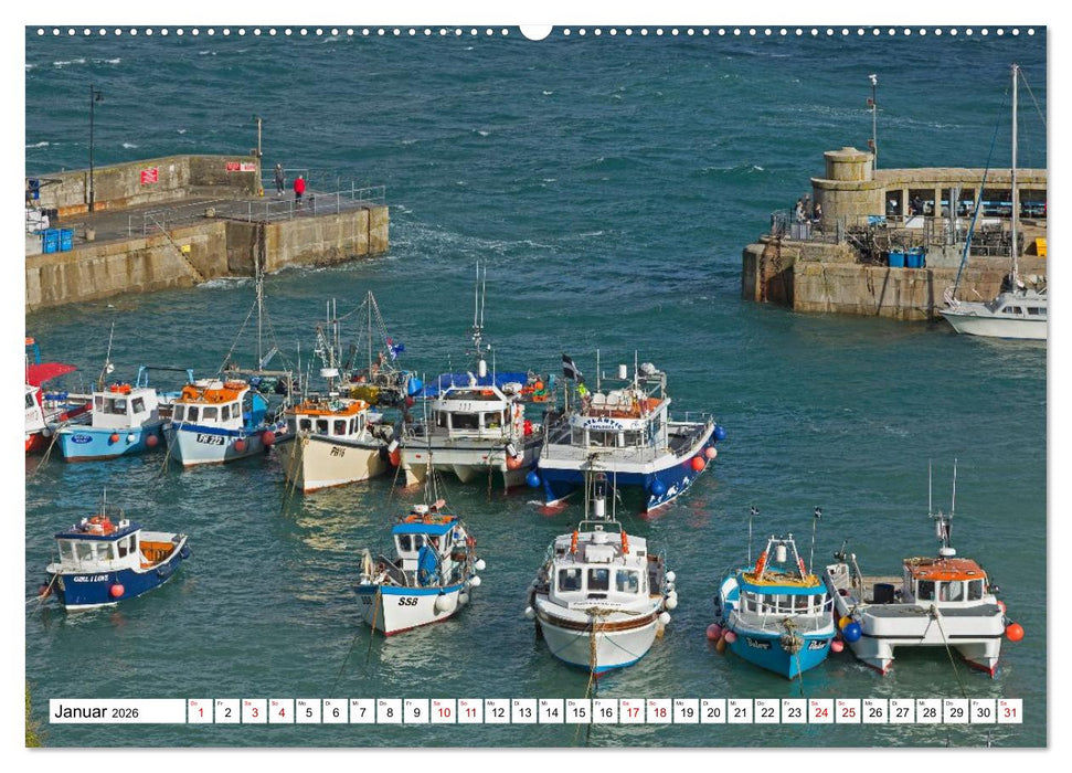 Faszinierende Ansichten von Cornwall (CALVENDO Premium Wandkalender 2026)