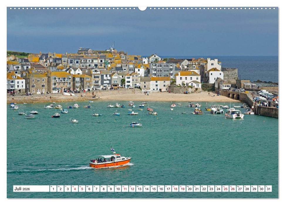 Faszinierende Ansichten von Cornwall (CALVENDO Premium Wandkalender 2026)