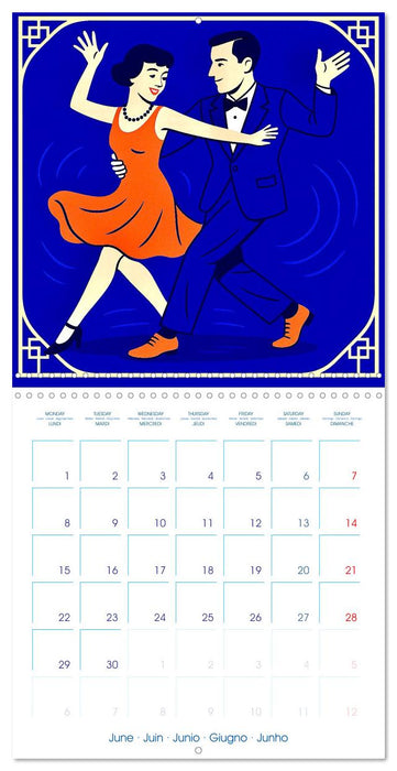 George Gershwin (CALVENDO Monthly Calendar 2026)