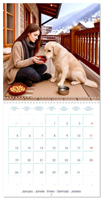 Tradwives (CALVENDO Monthly Calendar 2026)