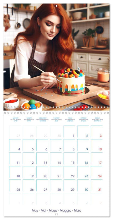 Tradwives (CALVENDO Monthly Calendar 2026)