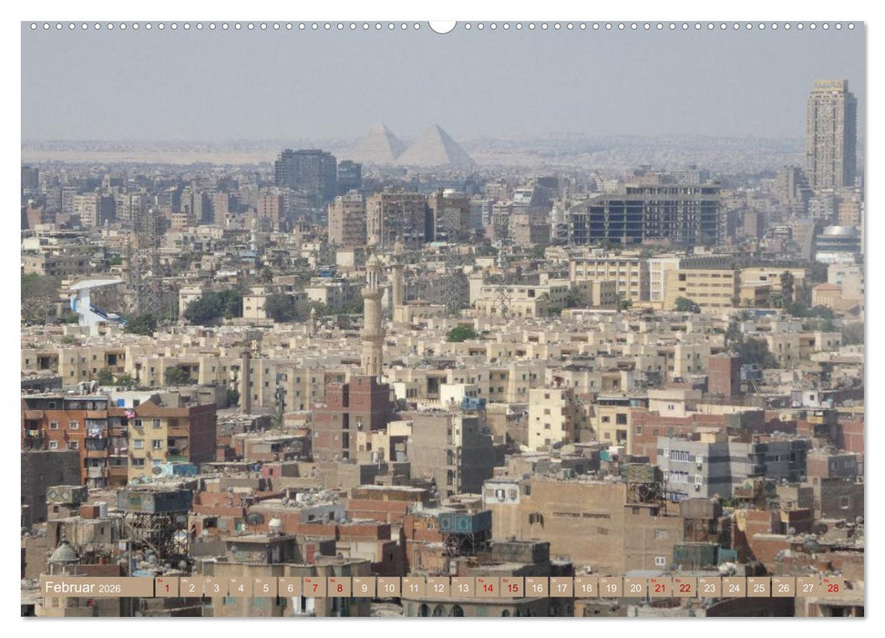 Kairo - Besuch in einer Metropole (CALVENDO Wandkalender 2026)