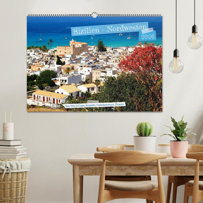 Sizilien - Nordwesten (CALVENDO Wandkalender 2026)
